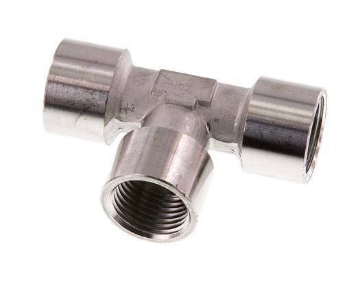 G 1/2'' Tee de acero inoxidable 150 Bar