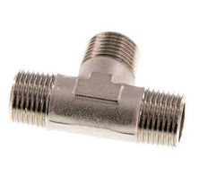 R 1/2'' Macho Latón Niquelado Tee 16 Bar