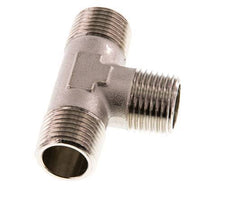 R 1/2'' Macho Latón Niquelado Tee 16 Bar