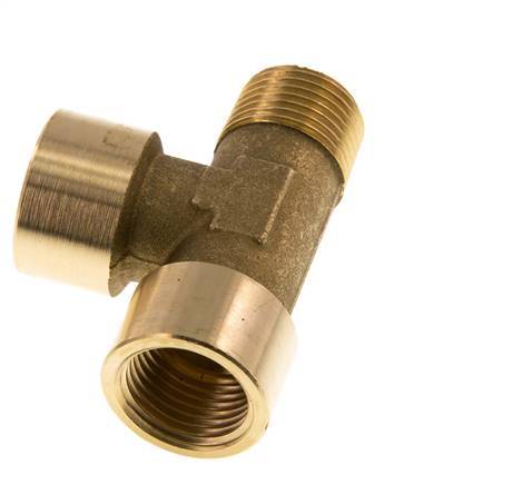 R 1/2'' x G 1/2'' M/F Tee de latón 16 Bar