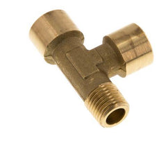 R 1/4'' x G 1/4'' M/F Brass Tee 16 Bar [2 Pieces]