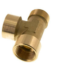 R 1'' x G 1'' M/F Tee de latón 16 Bar