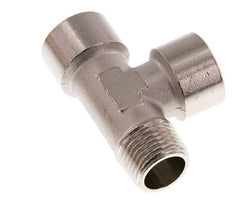 R 1/2'' x G 1/2'' M/F Te de latón niquelado 16 Bar