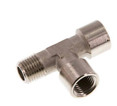 R 1/4'' x G 1/4'' M/F Nickel plated Brass Tee 16 Bar [2 Pieces]
