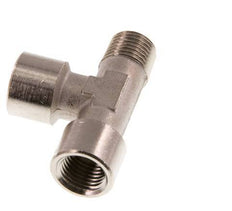 R 1/4'' x G 1/4'' M/F Nickel plated Brass Tee 16 Bar [2 Pieces]
