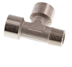 R 3/8'' x G 3/8'' M/F Nickel plated Brass Tee 16 Bar [2 Pieces]