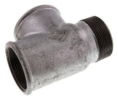 R 2'' x Rp 2'' M/F Fundición zincada Tee 25 Bar