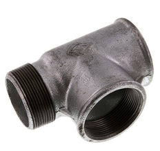 R 2'' x Rp 2'' M/F Fundición zincada Tee 25 Bar