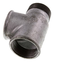 R 2'' x Rp 2'' M/F Fundición zincada Tee 25 Bar