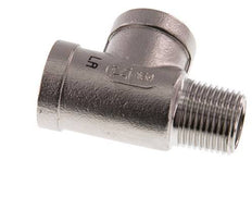 R 1/2'' x Rp 1/2'' M/F T de acero inoxidable 16 Bar
