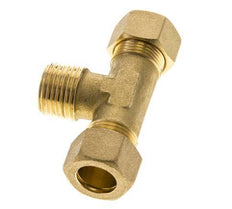 R 1/2'' Macho x 15mm Racor de compresión en T de latón 82 Bar DIN EN 1254-2