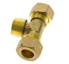 R 3/4'' Macho x 18mm Racor de compresión en T de latón 67 Bar DIN EN 1254-2