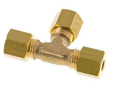 racor de compresión en T de latón de 5 mm 150 bar DIN EN 1254-2