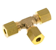 racor de compresión en T de latón de 5 mm 150 bar DIN EN 1254-2