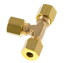 racor de compresión en T de latón de 5 mm 150 bar DIN EN 1254-2