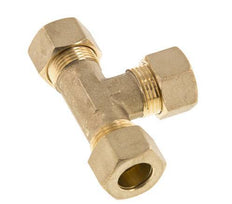 accesorio de compresión en T de latón de 14 mm 89 bar DIN EN 1254-2