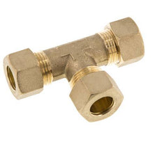 accesorio de compresión en T de latón de 14 mm 89 bar DIN EN 1254-2