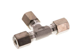 accesorio de compresión en T de acero inoxidable 6L 315 Bar DIN 2353