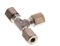 accesorio de compresión en T de acero inoxidable 6L 315 Bar DIN 2353
