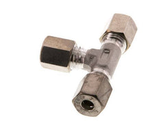 accesorio de compresión en T de acero inoxidable 6L 315 Bar DIN 2353