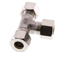 accesorio de compresión en T de acero inoxidable 12L 315 Bar DIN 2353