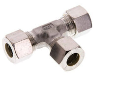 accesorio de compresión en T de acero inoxidable 12L 315 Bar DIN 2353