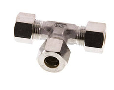 accesorio de compresión en T de acero inoxidable 12L 315 Bar DIN 2353
