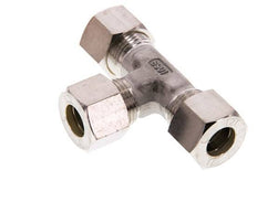 accesorio de compresión en T de acero inoxidable 12L 315 Bar DIN 2353