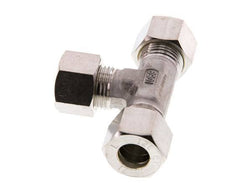 accesorio de compresión en T de acero inoxidable 12L 315 Bar DIN 2353