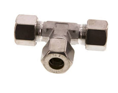 accesorio de compresión en T de acero inoxidable 14S 630 Bar DIN 2353