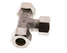accesorio de compresión en T de acero inoxidable 15L 315 Bar DIN 2353