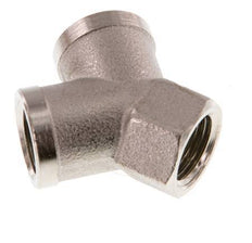 G 1/4'' Nickel plated Brass Y-Piece 16 Bar [2 Pieces]