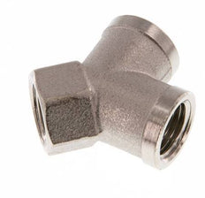 G 1/4'' Nickel plated Brass Y-Piece 16 Bar [2 Pieces]