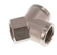 G 3/8'' Latón Niquelado Pieza en Y 16 Bar