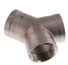Rp 1 1/2'' Pieza en Y de acero inoxidable 16 Bar