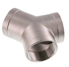 Rp 2 1/2'' Pieza en Y de acero inoxidable 16 Bar