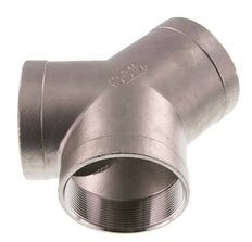 Rp 3'' Pieza en Y de acero inoxidable 16 Bar
