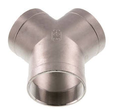 Rp 3'' Pieza en Y de acero inoxidable 16 Bar