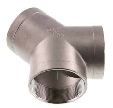 Rp 3'' Pieza en Y de acero inoxidable 16 Bar