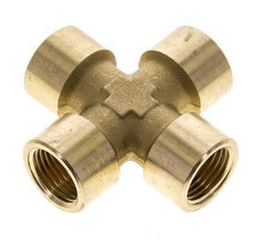 G 1/2'' Female Brass Cross 16 Bar