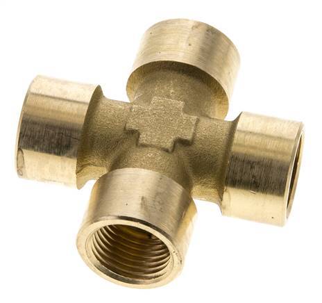 G 1/2'' Female Brass Cross 16 Bar