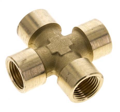 G 1/2'' Female Brass Cross 16 Bar