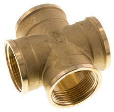 G 1 1/2'' Cruz hembra de latón 16 Bar