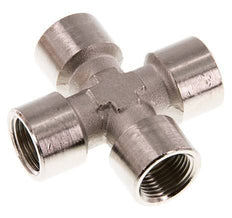 G 3/8'' HembraCruz de latón niquelado 16 Bar