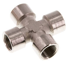 G 3/8'' HembraCruz de latón niquelado 16 Bar