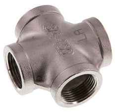 Rp 3/4'' Hembra Cruz de acero inoxidable 16 Bar