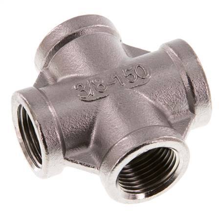 Rp 3/8'' Femenino Acero Inoxidable Cruz 16 Bar