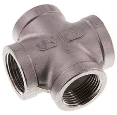 Rp 1'' Hembra Cruz de acero inoxidable 16 Bar