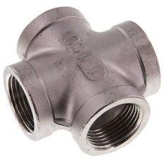 Rp 1'' Hembra Cruz de acero inoxidable 16 Bar