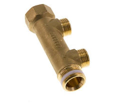 G 3/4'' x 2xG 1/2'' F/M/M Tubos distribuidores de latón 10 Bar